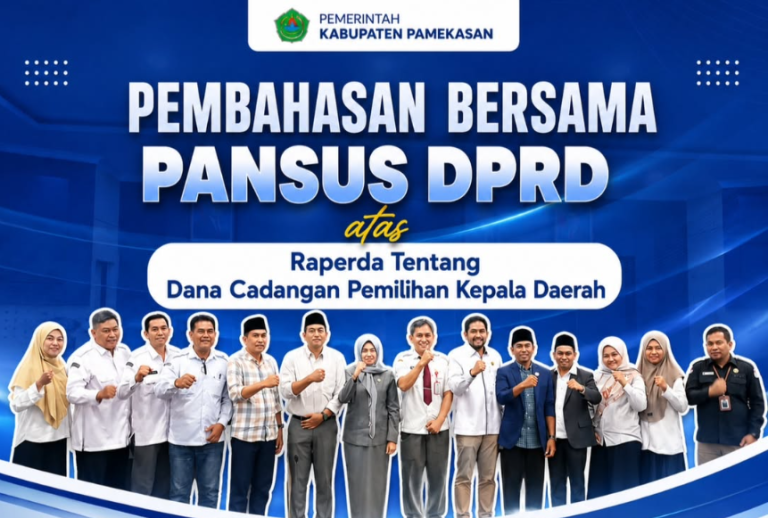 Pembahasan Bersama Pansus atas Reperda tentang Dana Cadangan Pilkada